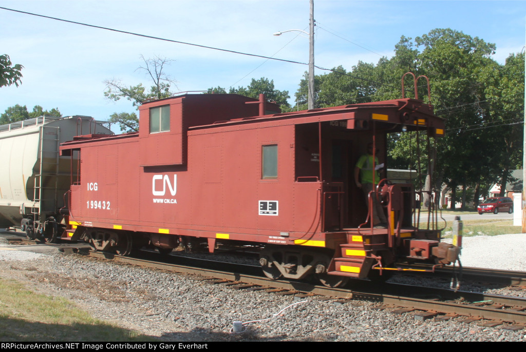 ICG Caboose #199432 - Illicois Central Gufl